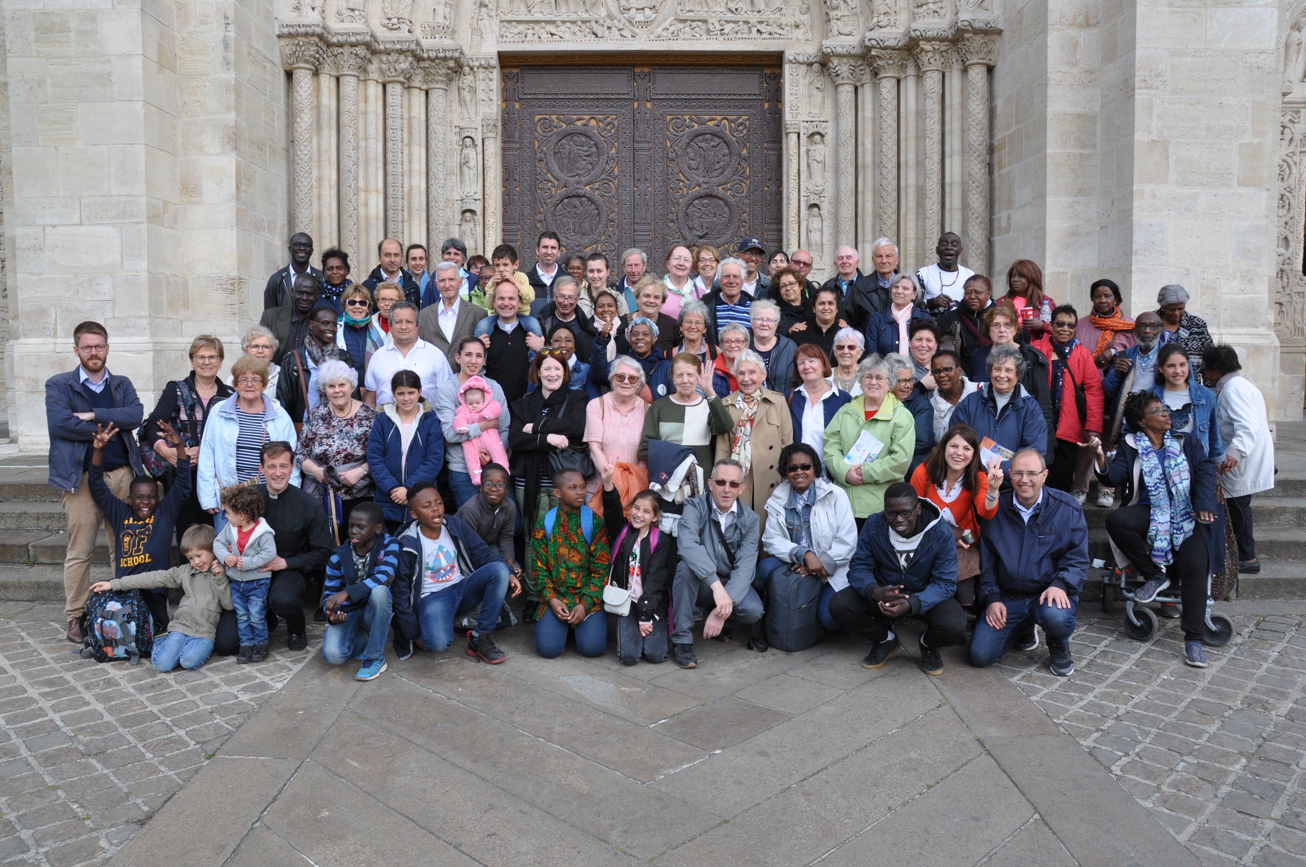 Photos du pèlerinage à Boran/Oise et à la Basilique Saint Denis le 30